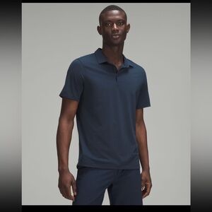 Lululemon Evolution Short Sleeve Polo Blue Size XXL